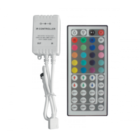 CONTROLLER LEDRGB 12V,10A, 44 BUTOANE